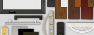 Aluminum Windows and Doors - Hardware and swatches