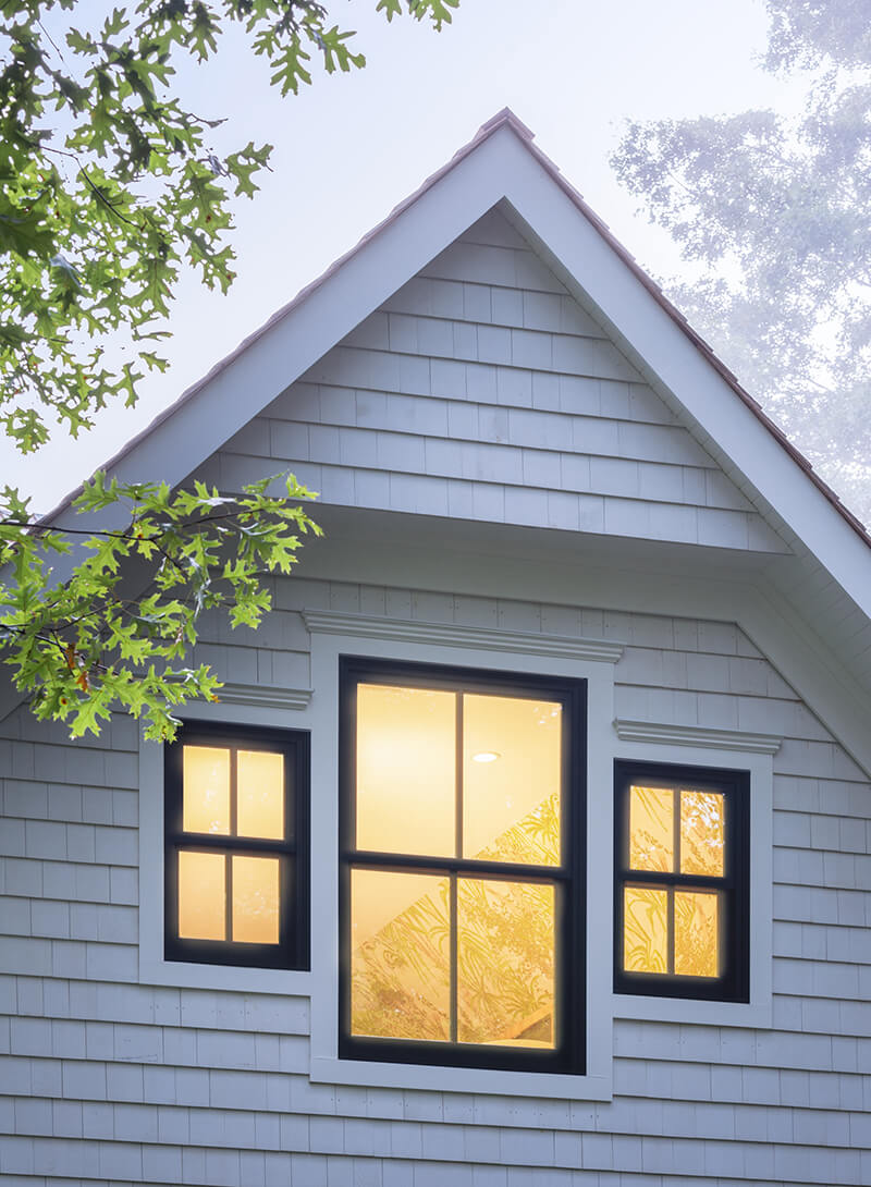 Home with 3 Marvin Windows