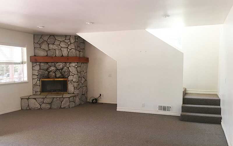 Emily Henderson's living room at her Mountain Home