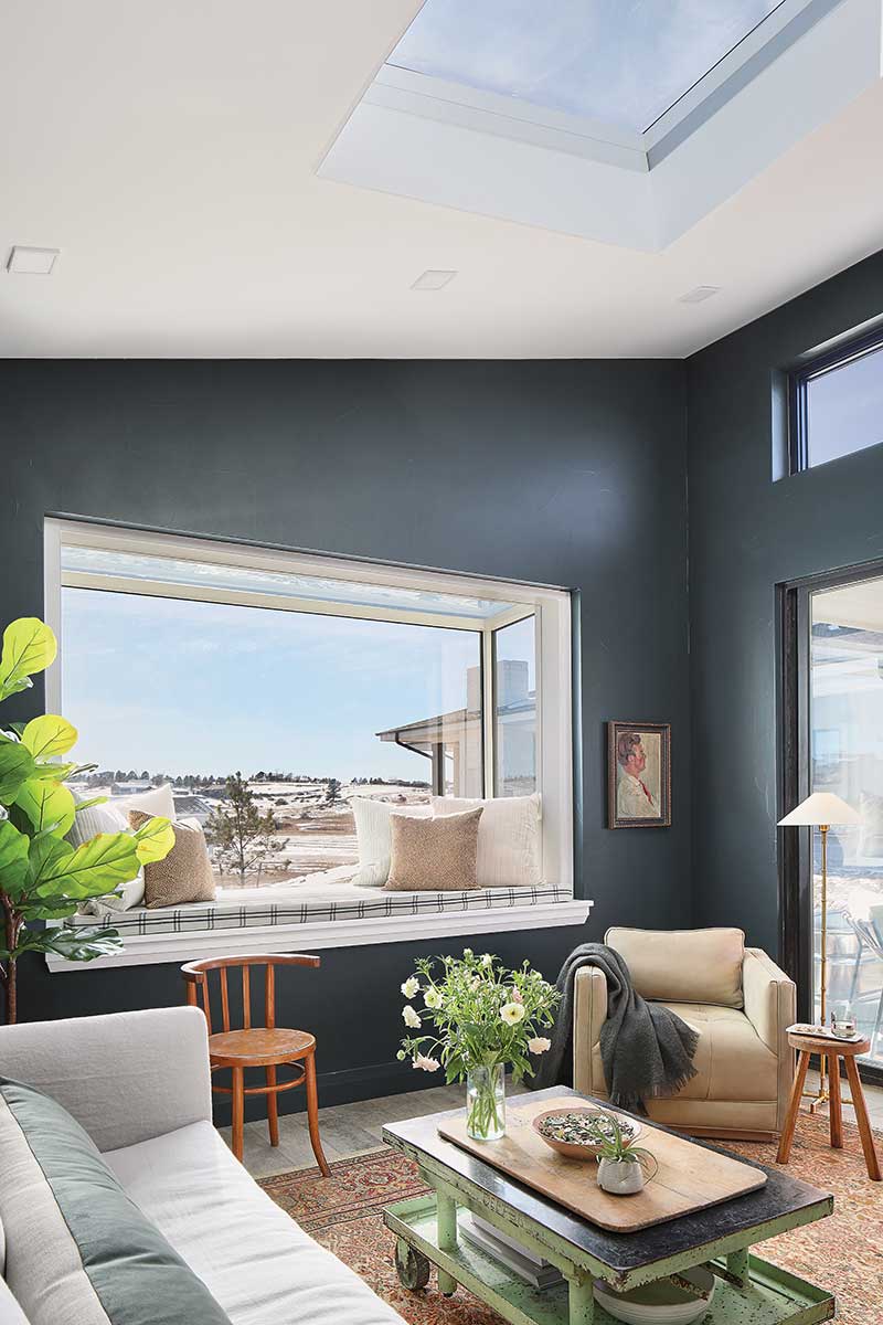 Marvin Skycove and Marvin Awaken Skylight in the House Beautiful Whole Home WeShed.