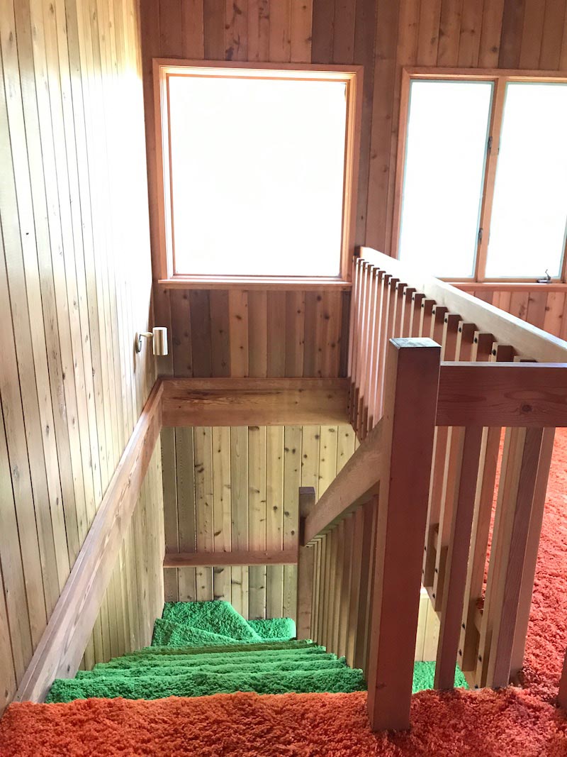 Before photo, The Minne Stuga cabin