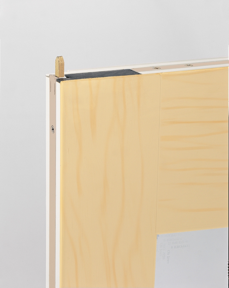 Multi point lock system on a Marvin door.