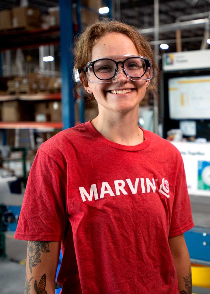 Marvin employee in Fargo