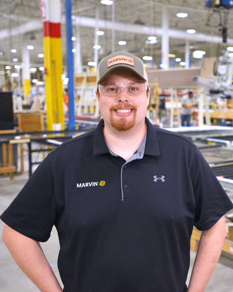 Marvin employee Kyle working in Fargo