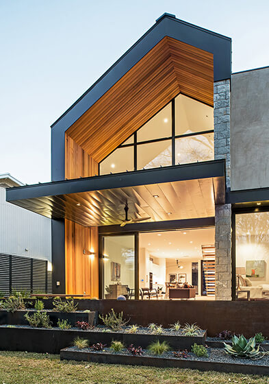 Modern style farmhouse with Marvin Windows and Doors
