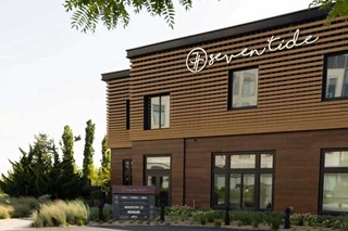 Exterior shot of Marvin at 7 Tide showroom