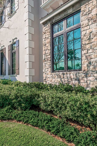 Exterior of home with Marvin Signature Coastline Casement Windows