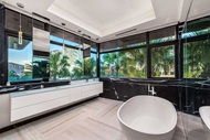 Room with Marvin Signature Coastline Picture and Awning Windows