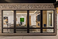 Side of home with Marvin Elevate Casement, Picture and Awning windows