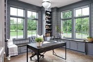Office with Marvin Elevate Casement and Picture windows