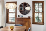 Interior of home with Marvin Elevate Double Hung windows