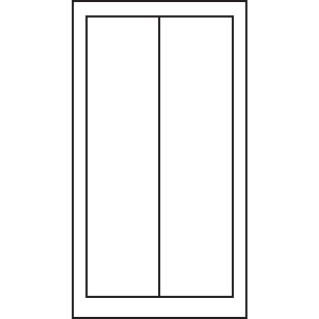 Rectangular 2w1h