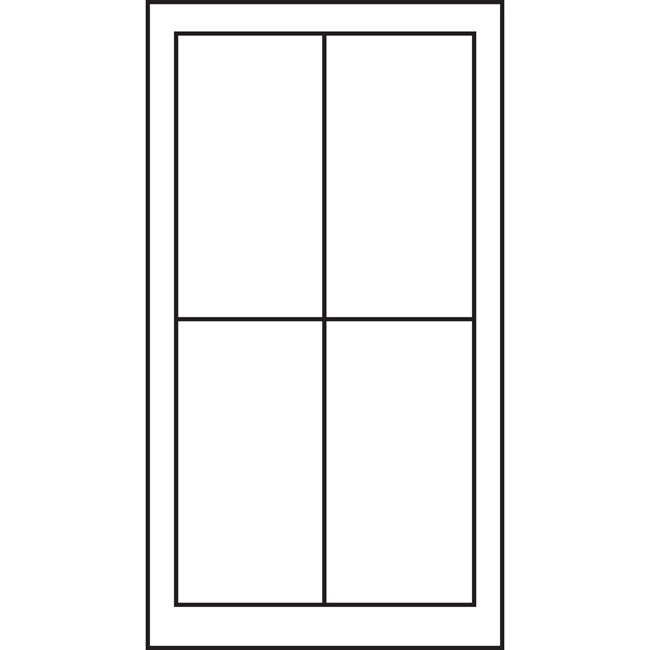 Rectangular 2w2h