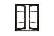 Marvin Elevate Inswing French Door Exterior View In Bronze