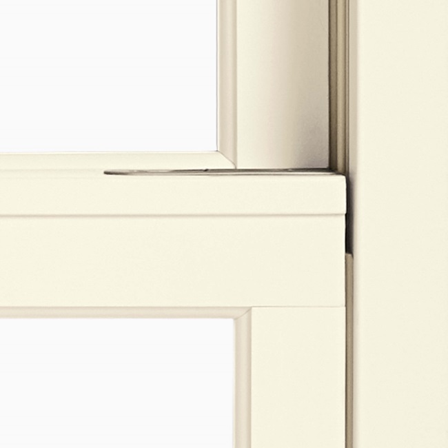 Satin Nickel Tilt Latch On Double Hung