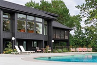 Exterior of home with Marvin Essential Casement, Picture and Awning Window