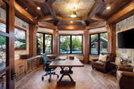 Office with Marvin Essential Casement windows