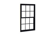 Marvin Essential Single Hung Windows Ebony Exterior closed