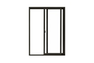 Marvin Essential Sliding Patio Door Interior View In Bronze