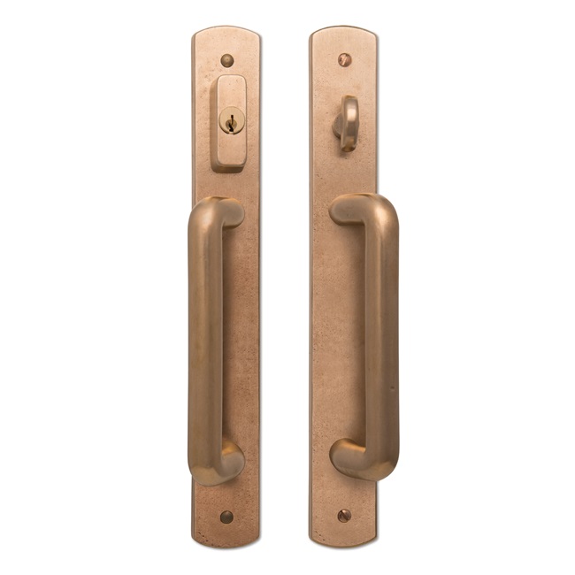 Curved Offset D Grip SDP6 Silicon Bronze Brushed