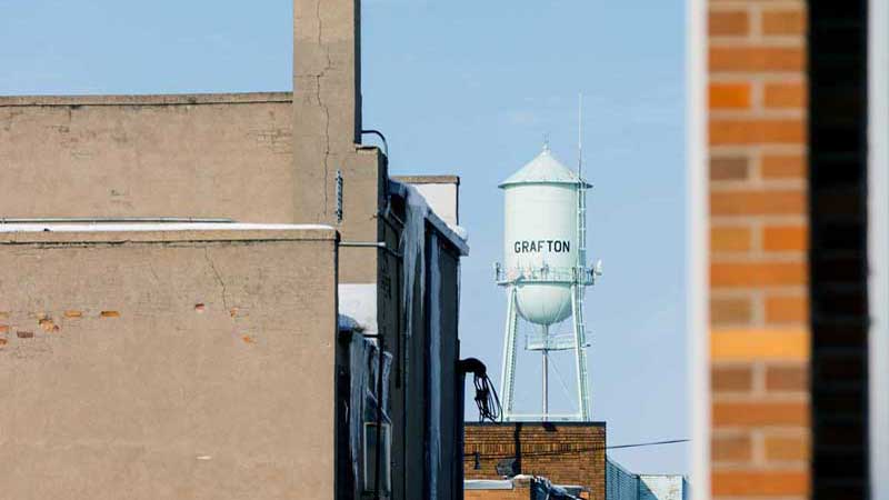 Grafton water tower