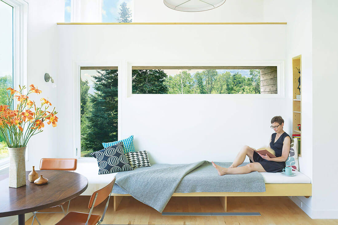 Interior View Of Bedroom With Ultimate Casement Windows