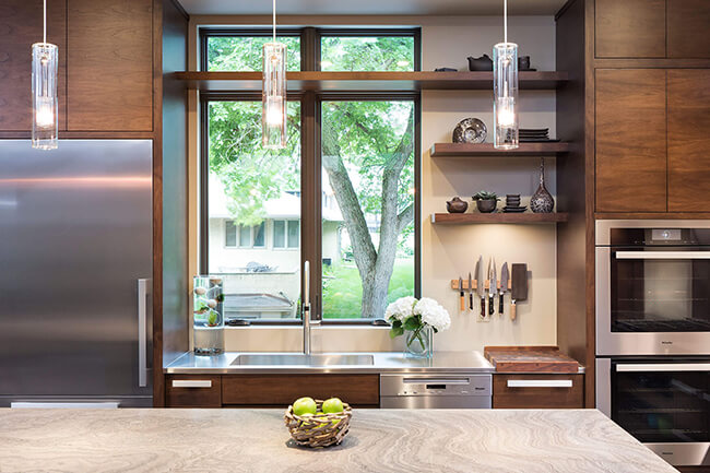 Kitchen With Elevate Casement And Elevate Awning Windows