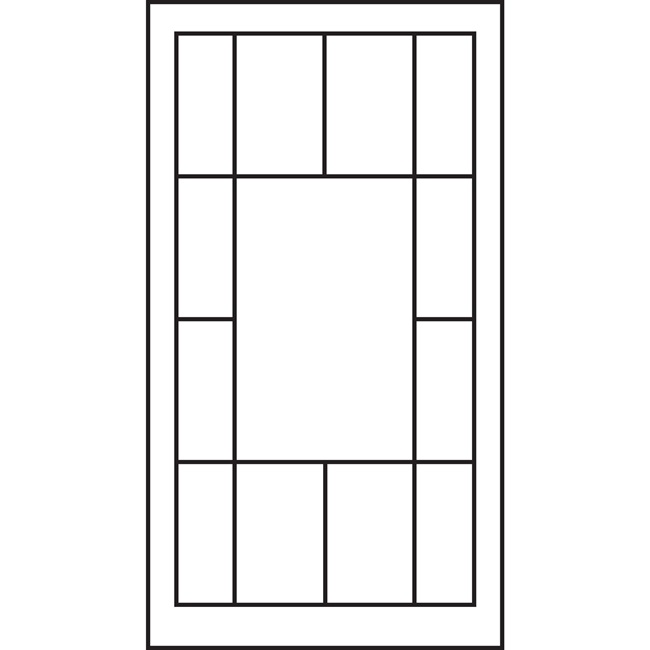 Trellis-top and sides