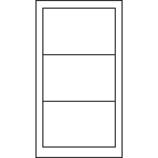 Rectangular 1w3h