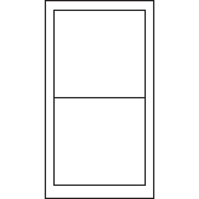 Rectangular 1w2h