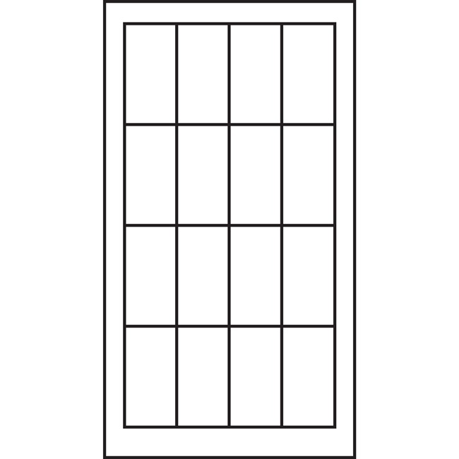 Rectangular 4w4h
