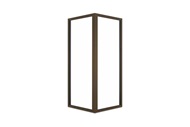 Marvin Signature Ultimate Corner Narrow Frame Window Exterior View In Liberty Bronze 