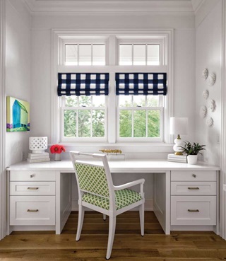 Marvin Signature Ultimate Double Hung G2 in an office