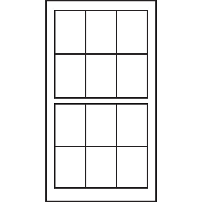 Rectangular 3w2h