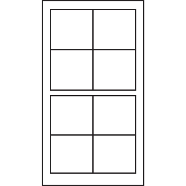 Rectangular 2w2h