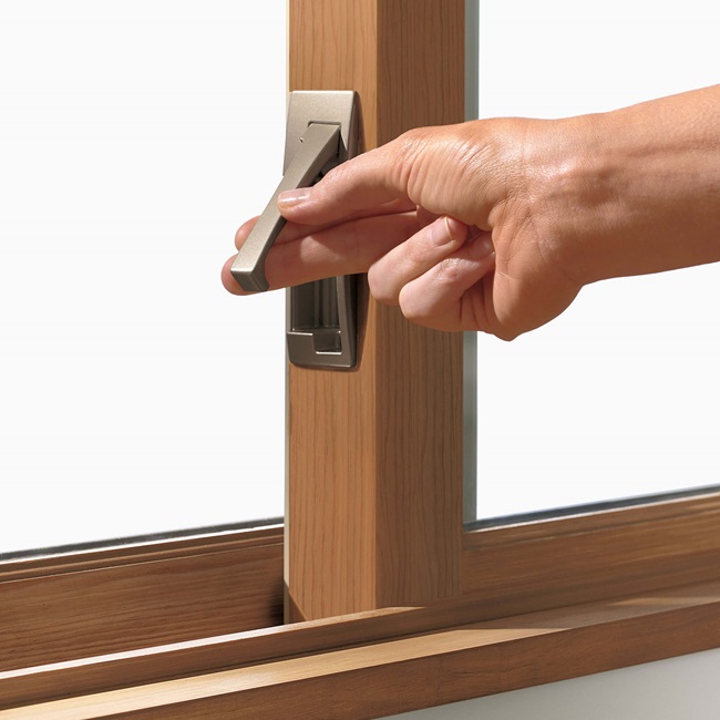 Folding Handle On Window