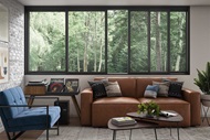 Living room with Marvin Signature Ultimate Glider Window
