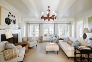 Interior of home with Marvin Signature Ultimate Inswing French Door