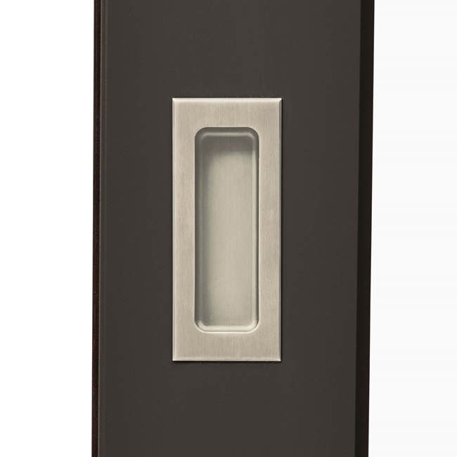 Exterior Pull Hardware Satin Nickel PVD