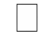 Signature Ultimate Picture Narrow Frame Window Direct Glaze Interior View In Designer Black