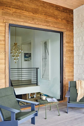 Porch with Marvin Signature Ultimate Picture windows