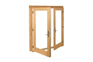 Marvin Signature Ultimate Swinging Inswing French Door G1 Interior Douglas Fir