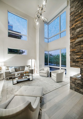 Marvin ultimate direct glaze corner window
