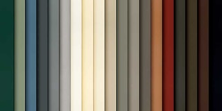 Marvin extruded aluminum color options.