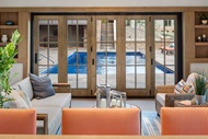 Kitchen with Marvin Signature Ultimate Bi-Fold Door