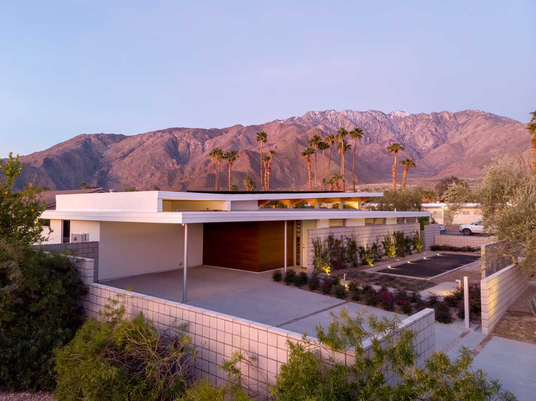 Mid Century style home with Marvin Windows and Doors