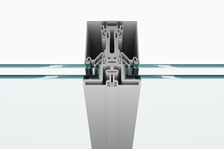 Signature Modern Direct Glaze Window Cross-Section