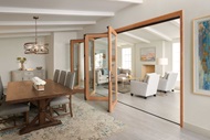 Interior room with Marvin Signature Ultimate Bi-Fold door