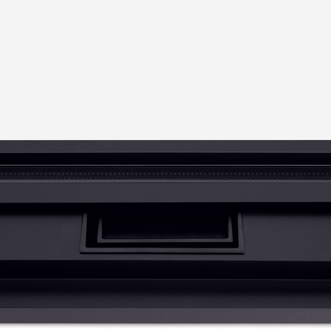 Push Out Handle Closed Matte Black