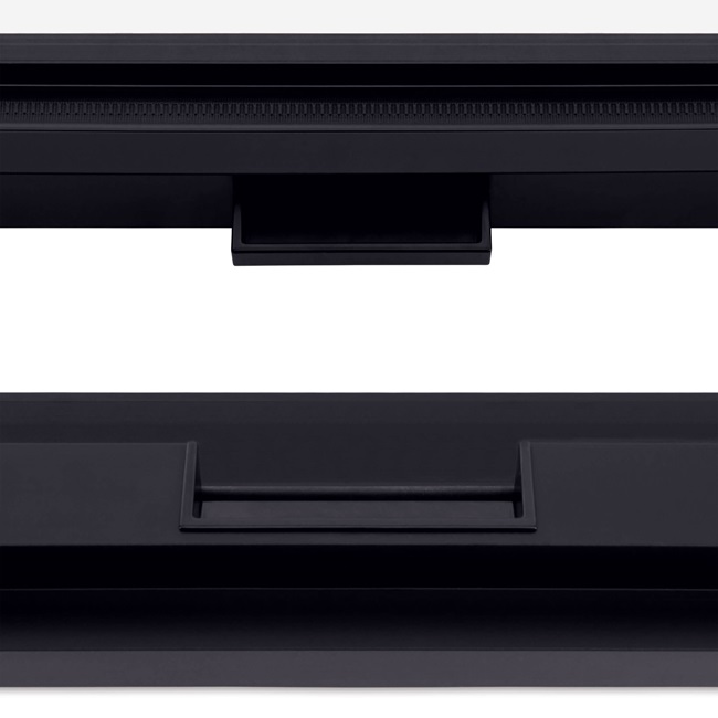 Push Out Handle Open Matte Black